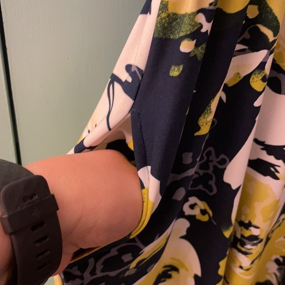 BCBG MAX AZRIA spring dress with drawstring and pockets sz XS - Picture 6 of 8